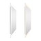 Cwi Lighting Abigail Rectangle Matte White LED 30 in. Mirror 1233W30-49 - alternate 4